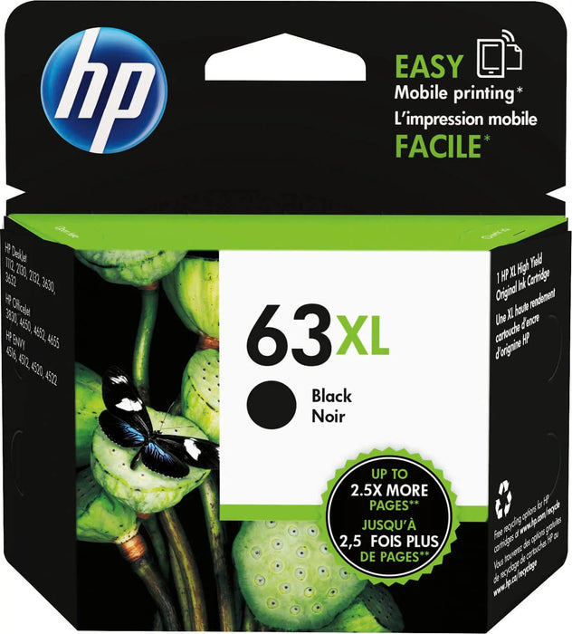 INK HP 63 BLACK XL