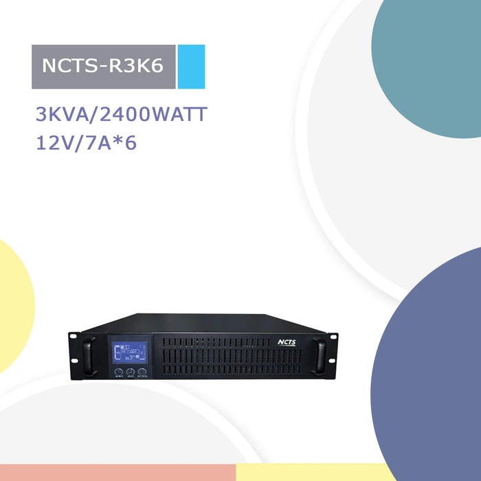 NCTS : UPS 3 KVA RACKABLE