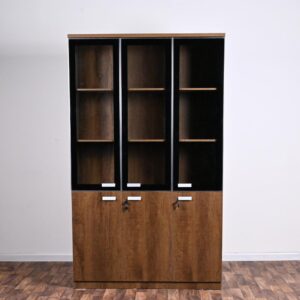 CWG1 3-Door Wooden Office Cabinet, 1200 × 400 × 2000 mm