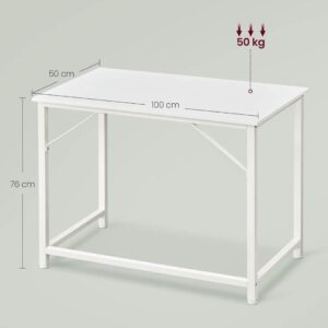 Olympic T810 Office Desk, 1000 × 500 × 760 mm