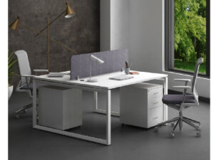 T1221 2-Person Workstation Table, 1200 × 600 × 960 mm