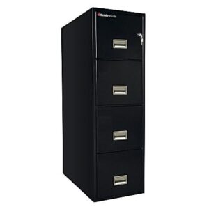 CR-DS400 4-DRAWER FIRE-RESISTANT VERTICAL FILE CABINET