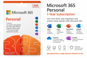 MICROSOFT 365 PERSONAL -1 YEAR