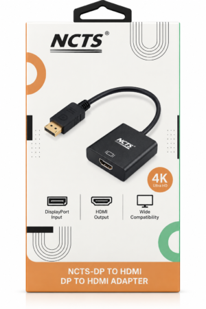 NCTS DisplayPort to HDMI 4K Adapter