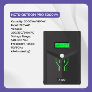 UPS NCTS QSTROM PRO 3000VA