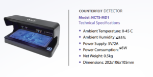 MONEY TESTER NCTS MD1